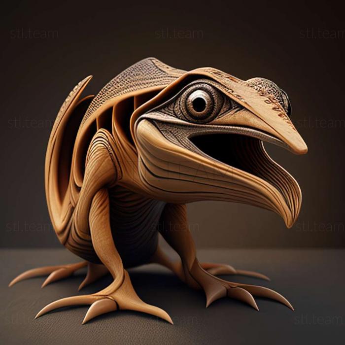 3D model Phreatobius (STL)